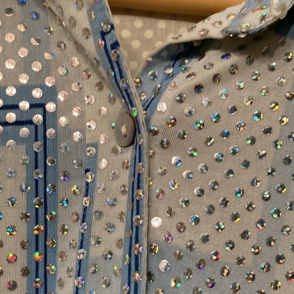 NWOT Selene Sport women button down shirts. Size L. Polyester.Hand wash cold. - Picture 2 of 2
